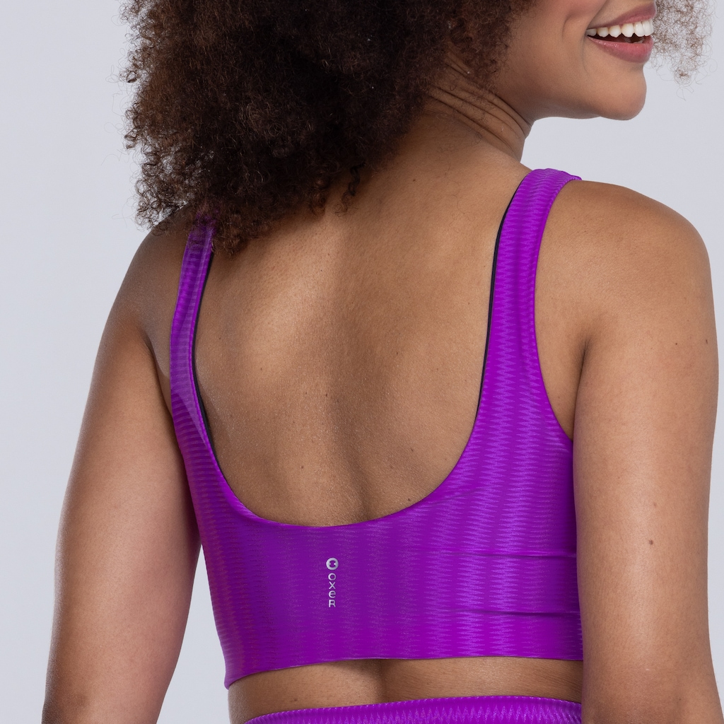 Imagem 2 do produto Top Fitness sem Bojo Oxer Baixa Sustentação New Zig III Adulto