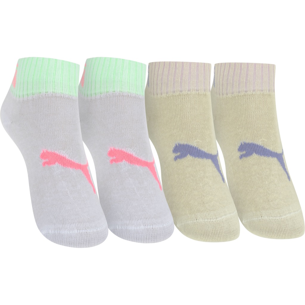 Kit de Meias Puma Cano Baixo 2 pares Infantil - Foto 1