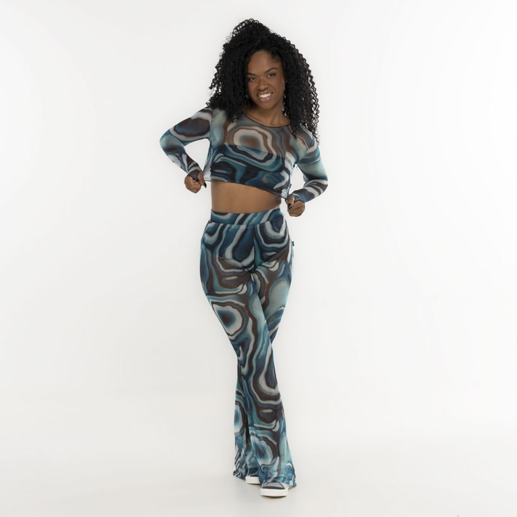 Calça Bailarina Jade Jade Tule Precious