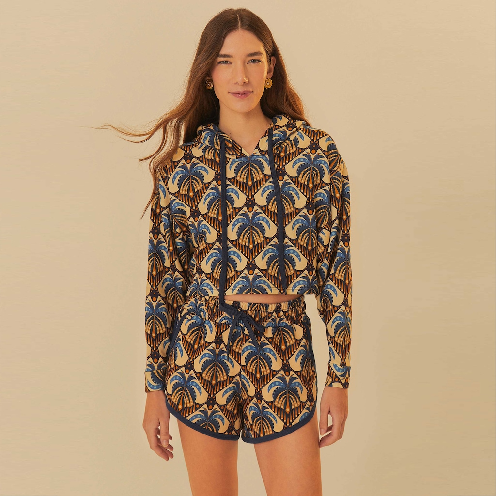Blusa Cropped Feminina Farm Coqueirou
