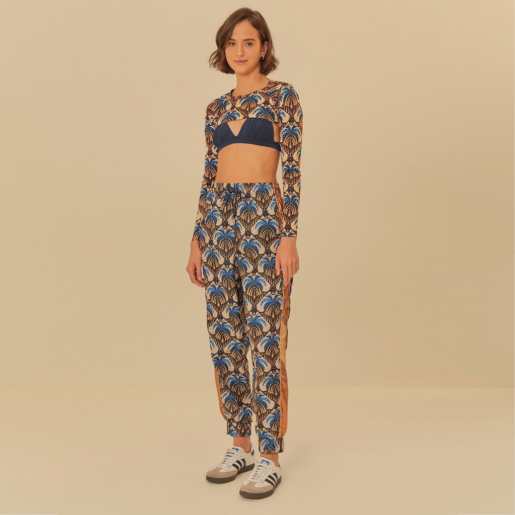 Imagem 3 do produto Blusa Cropped Feminina Farm Manga Longa Coqueirou