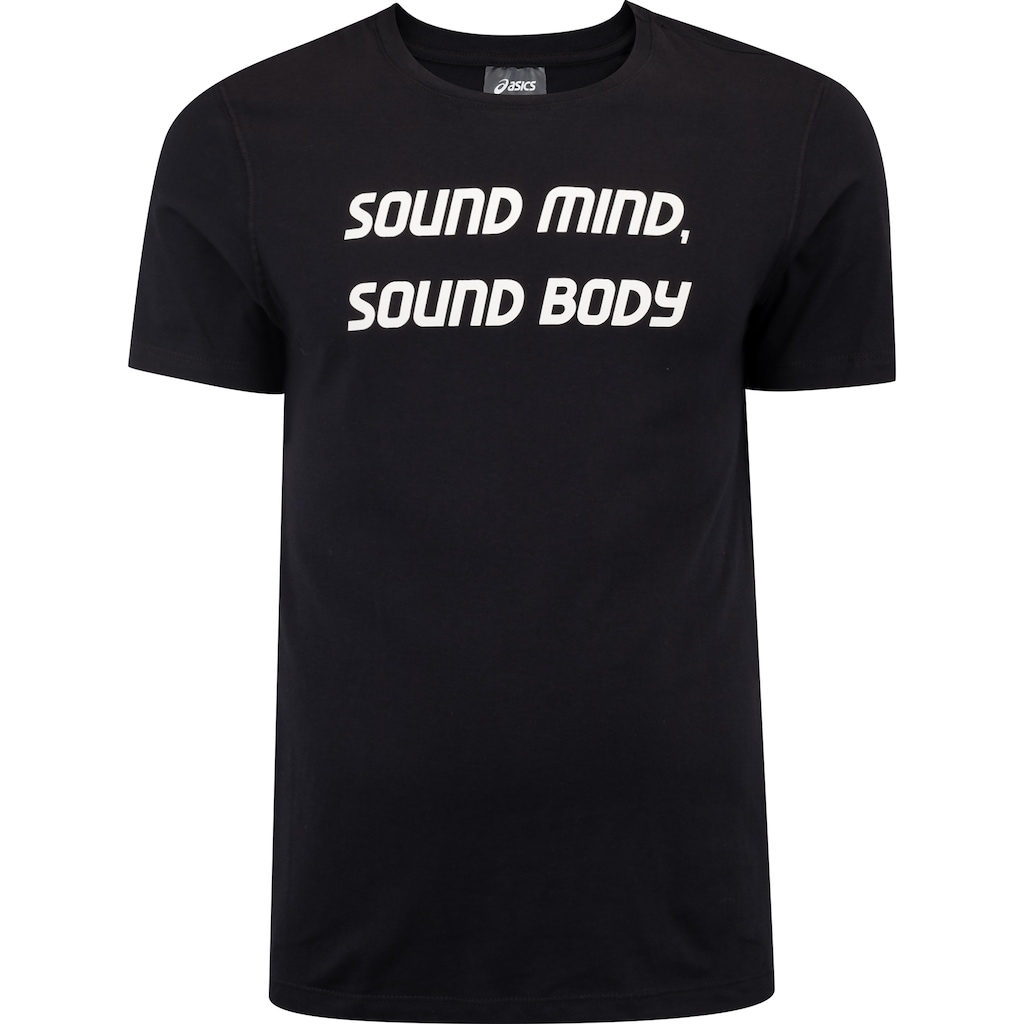 Camiseta Masculina ASICS Manga Curta Malha Box - Foto 1