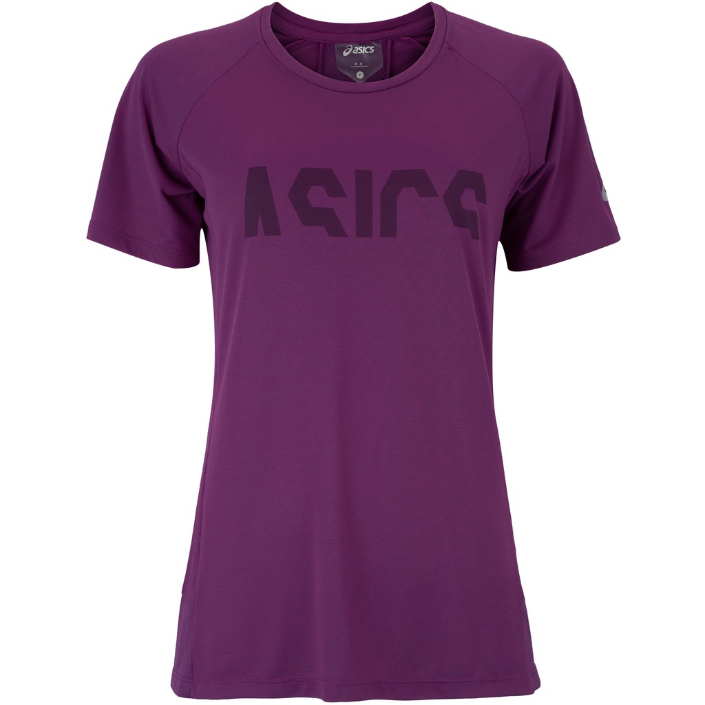 Camiseta Feminina ASICS Manga Curta Recorte Respirável - Foto 1