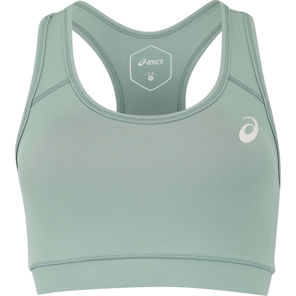 Top Fitness com Bojo Removível ASICS Basic Logo Média Sustentação Adulto