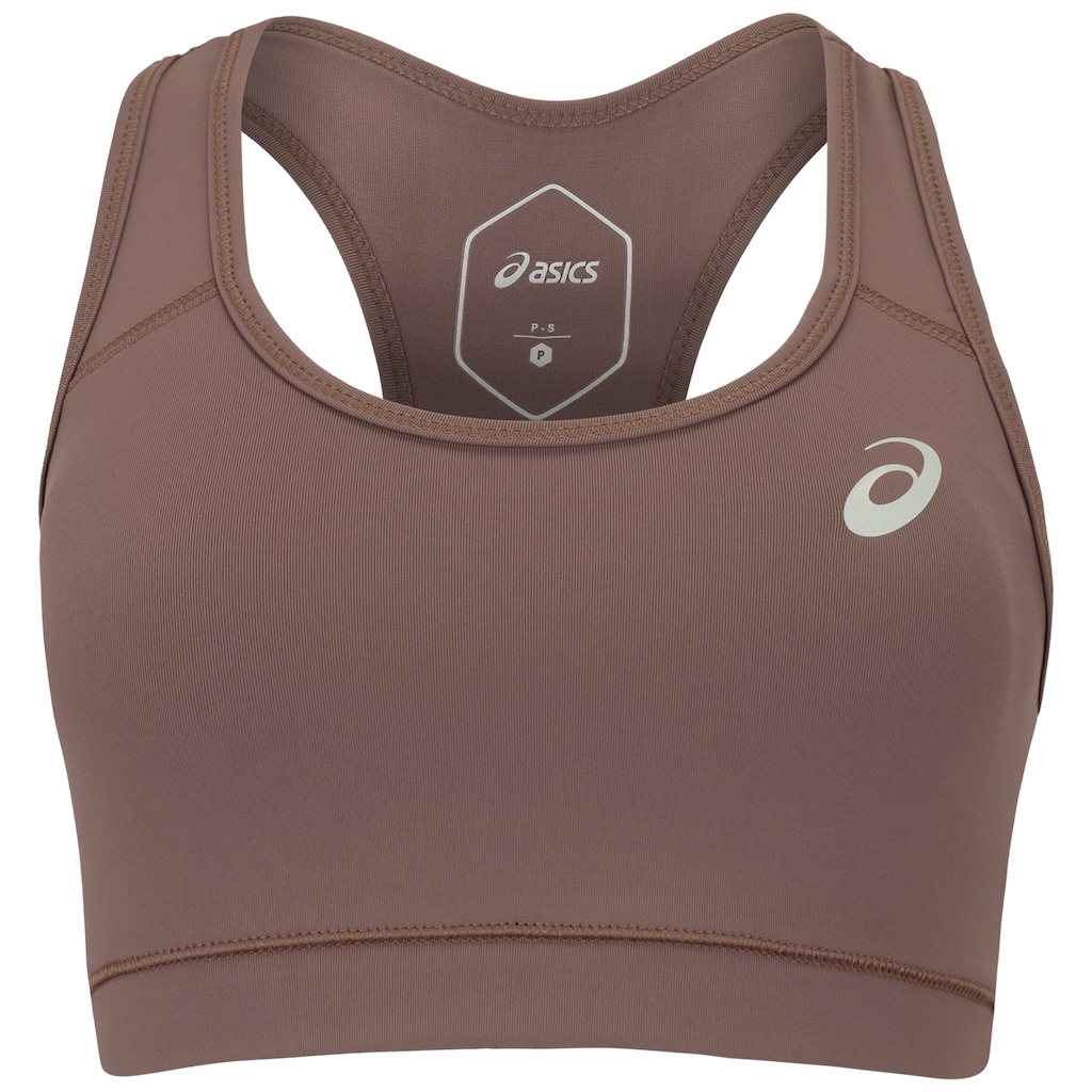 Top Fitness com Bojo Removível ASICS Basic Logo Média Sustentação Adulto