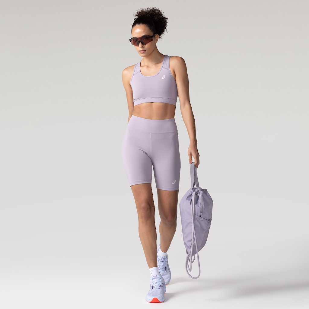 Imagem 3 do produto Top Fitness com Bojo Removível ASICS Basic Logo Média Sustentação Adulto