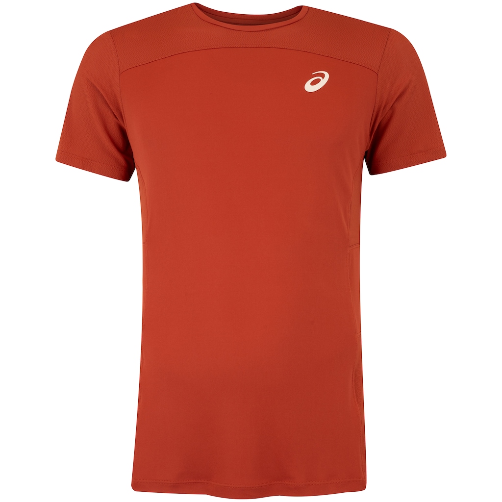 Camiseta ASICS Manga Curta Racket Recortada- Masculina