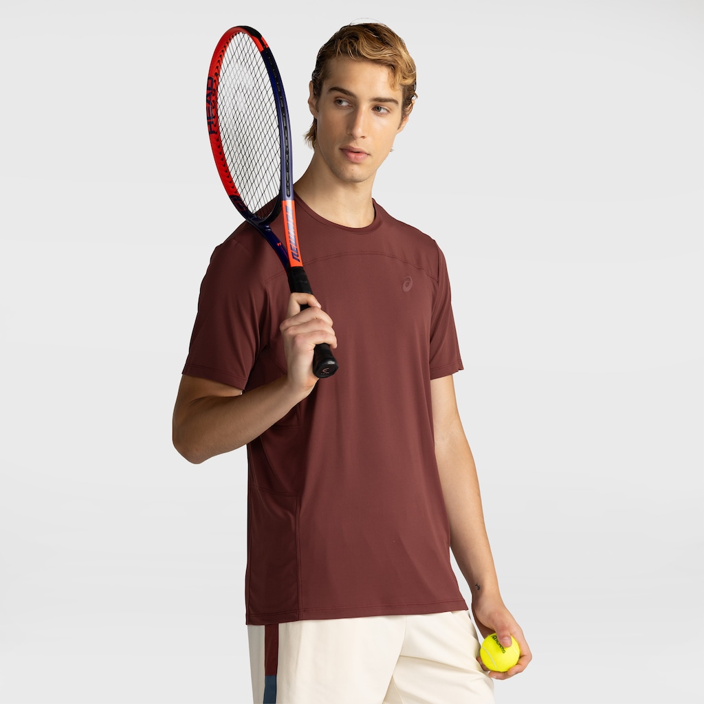 Imagem 1 do produto Camiseta ASICS Manga Curta Racket Recortada- Masculina