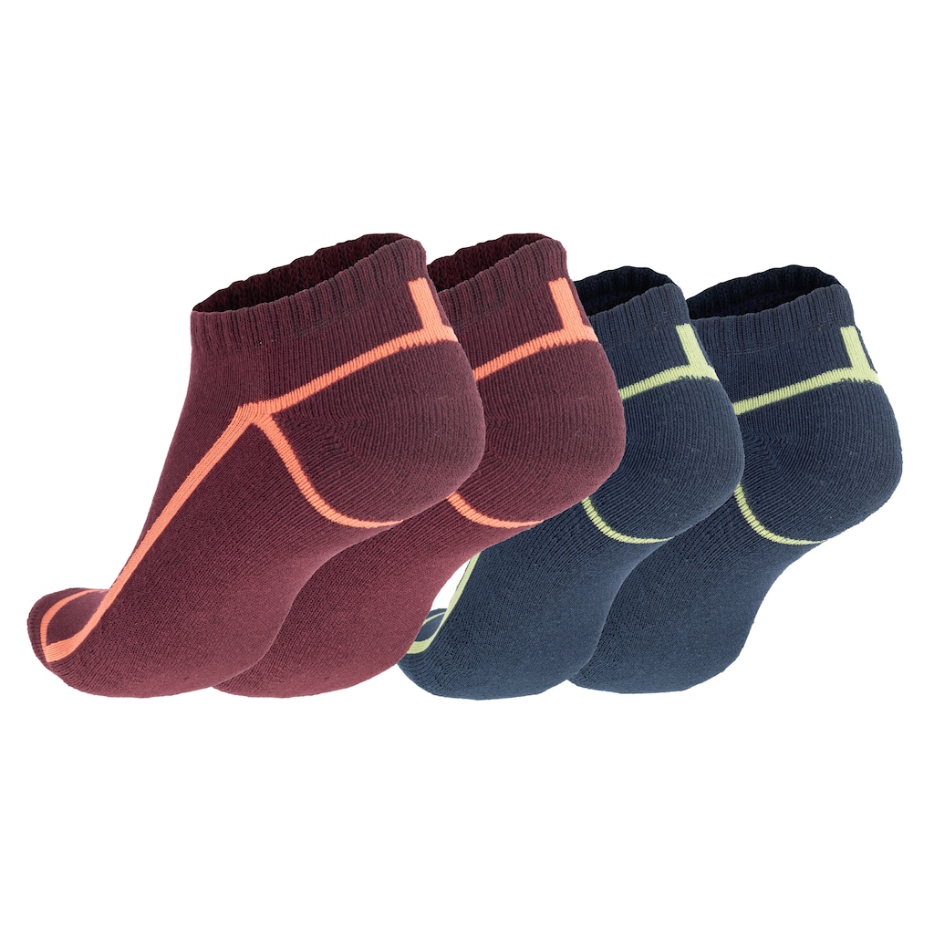 Imagem 2 do produto Kit 2 Pares de Meias Cano Baixo Linhas Tamanho 34-38 Oxer Adulto