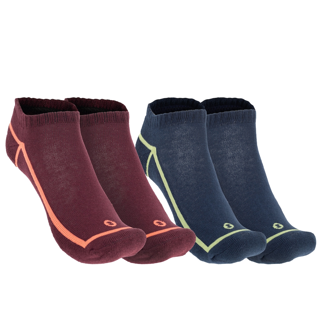 Kit 2 Pares de Meias Cano Baixo Linhas Tamanho 34-38 Oxer Adulto