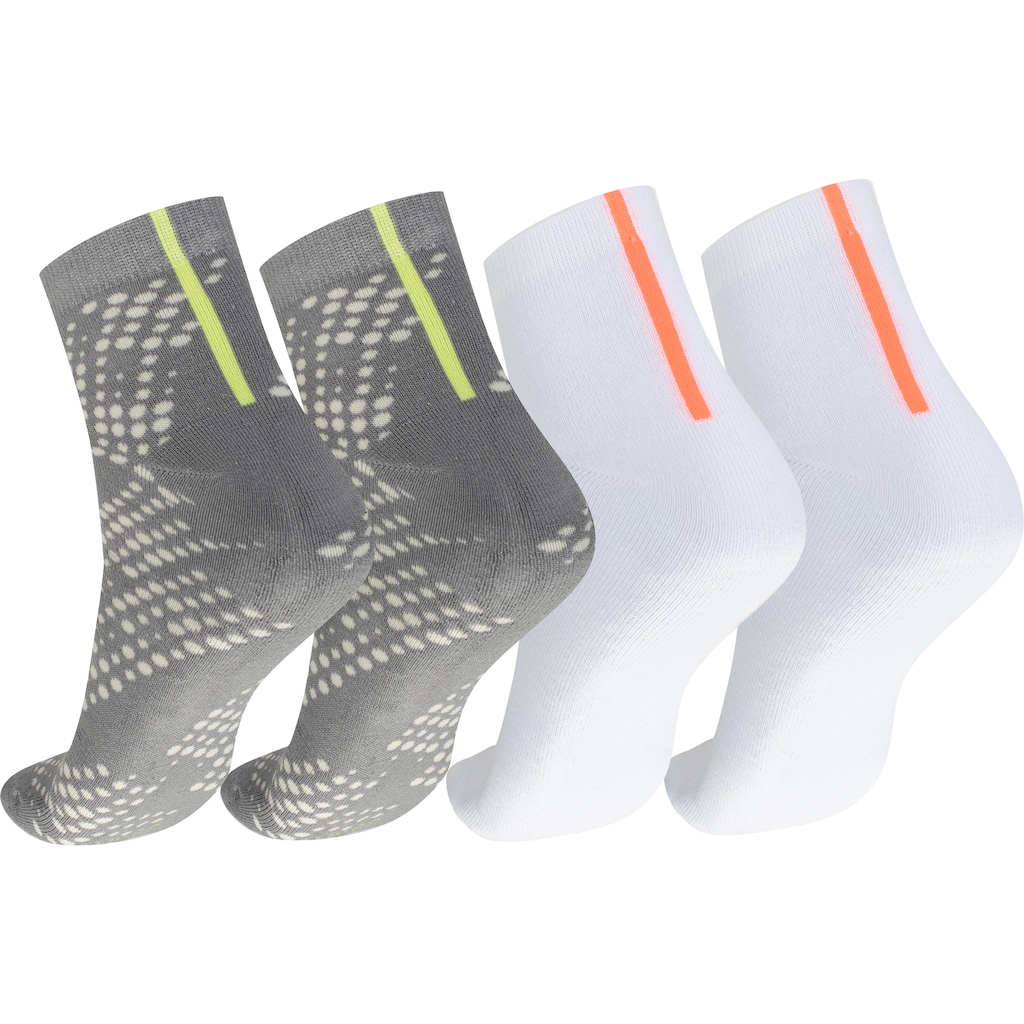Imagem 2 do produto Kit 2 Pares de Meias Estampada Cano Médio Tamanho 39-44 Oxer Adulto