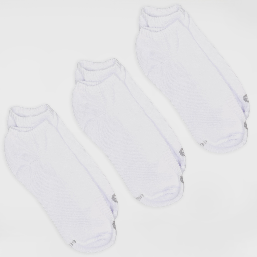 Imagem 1 do produto Kit 3 Pares de Meias Cano Baixo Atoalhadas Oxer Adulto