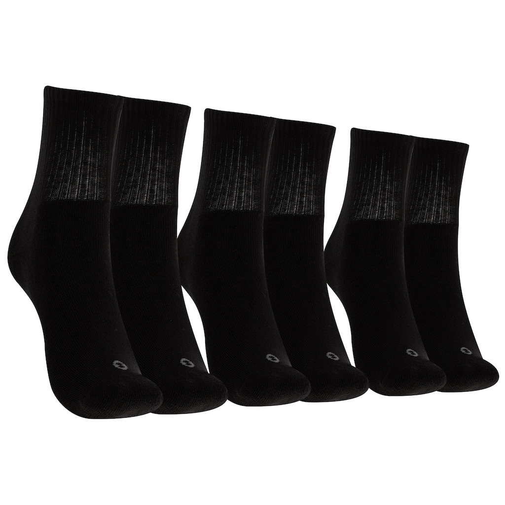 Kit de Meias Cano Médio Oxer com 3 Pares Atoalhada Tamanho 34 a 38 Adulto