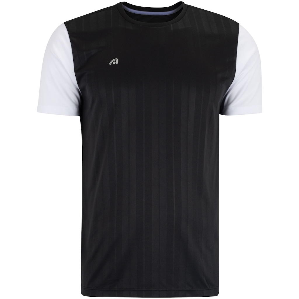 Camiseta Masculina Adams Manga Curta Embossed Futebol Dry - Foto 1