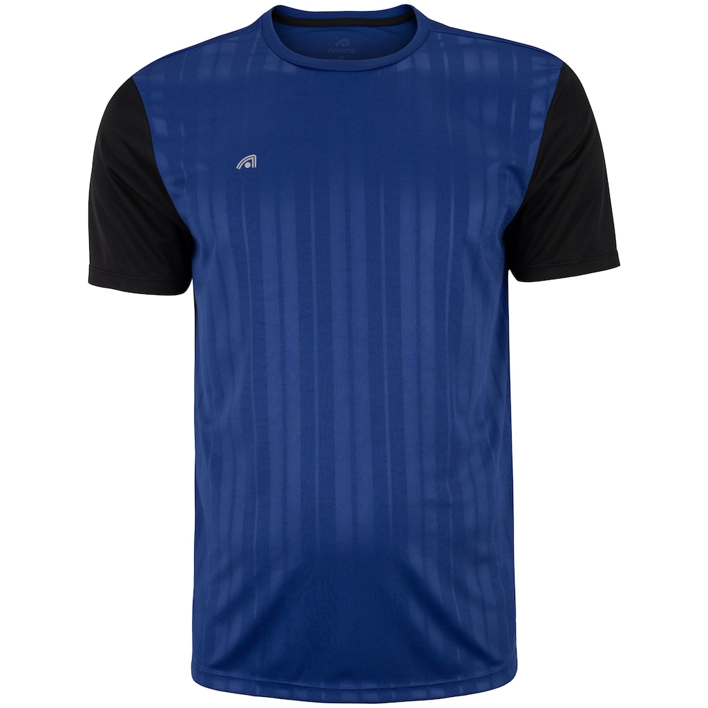 Camiseta Masculina Adams Manga Curta Embossed Futebol Dry