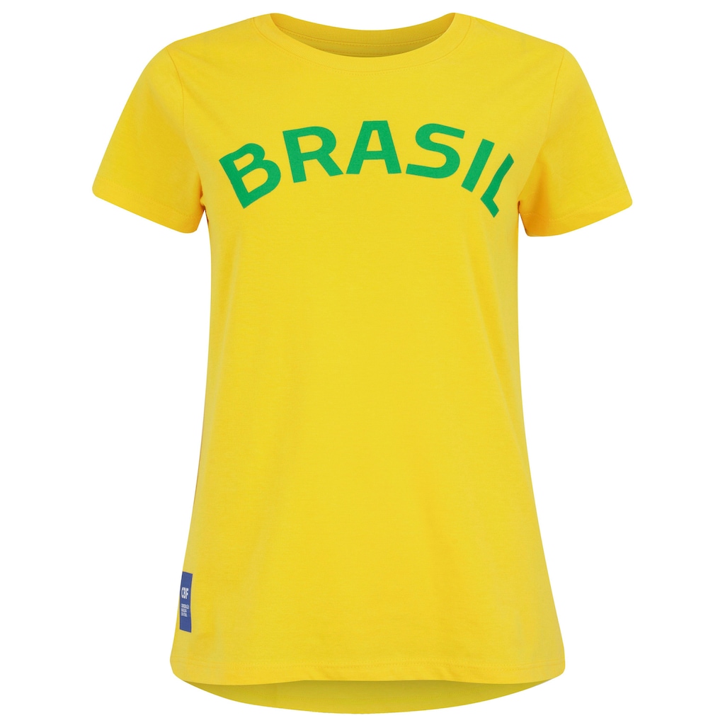 Camiseta Seleção do Brasil CBF Feminina Casual