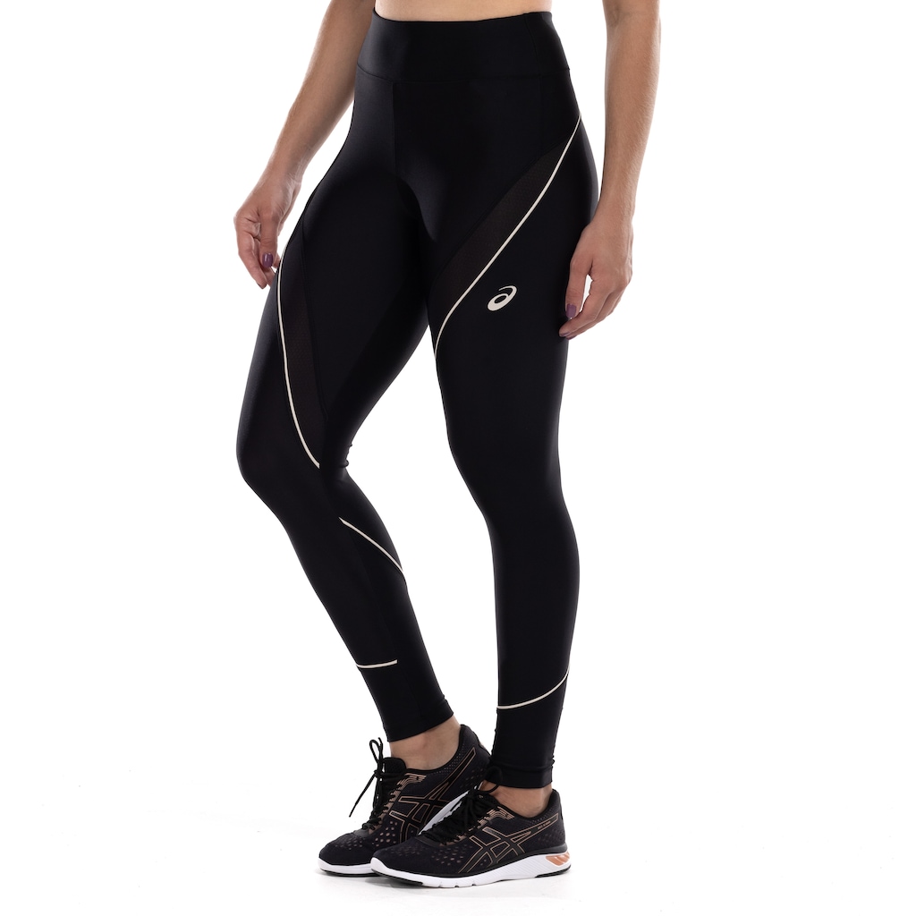 Calça Legging Feminina ASICS Recorte Mesh