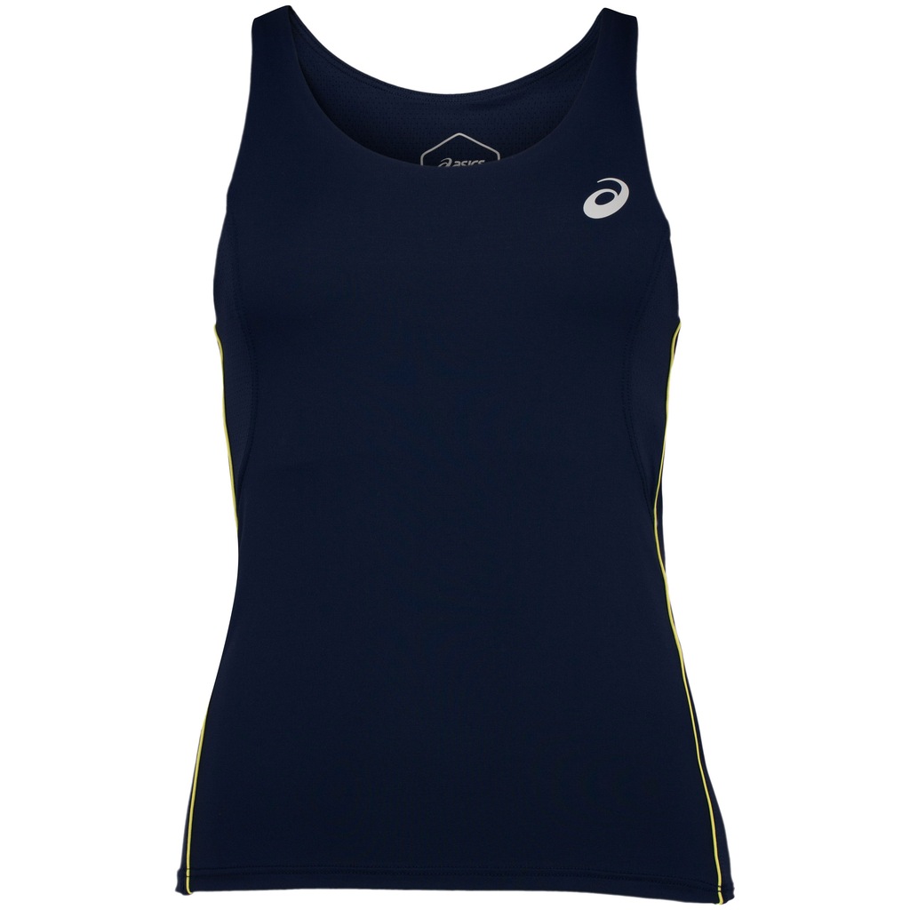 Camiseta Regata Feminina ASICS Recortes Poliamida UV - Foto 1