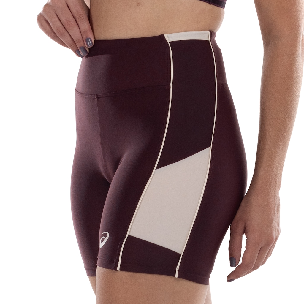 Bermuda Feminina ASICS Recortes Poliamida UV