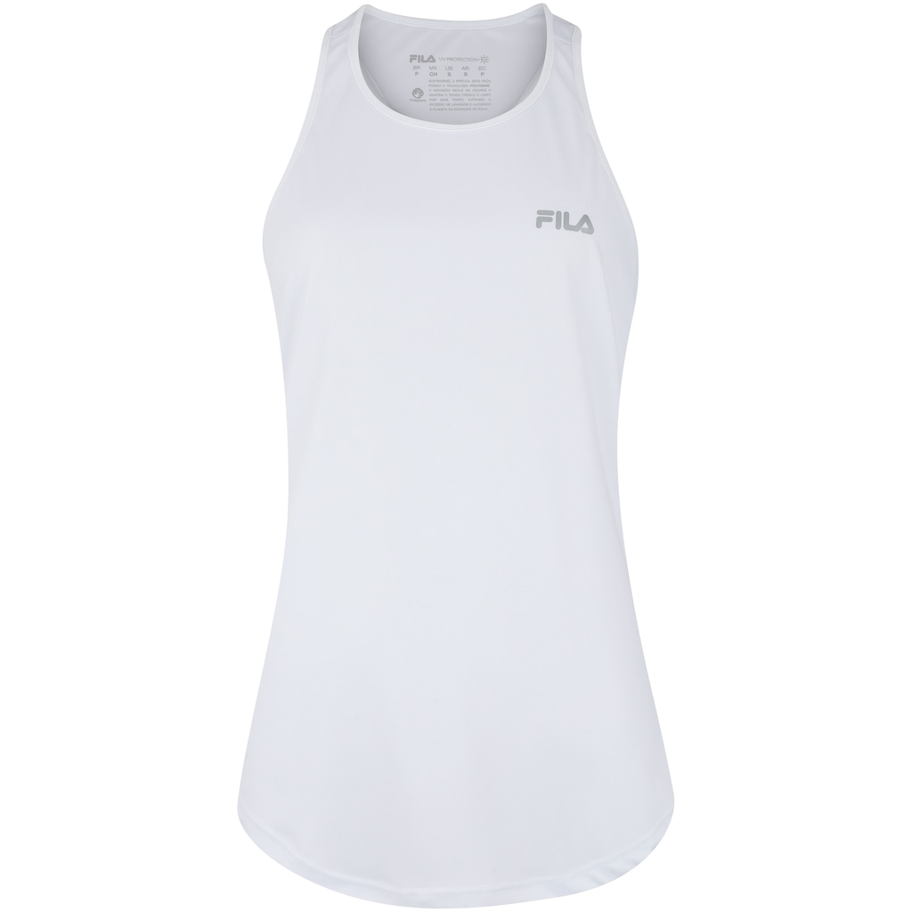 Camiseta Regata Feminina Fila Basic Sports Polygin