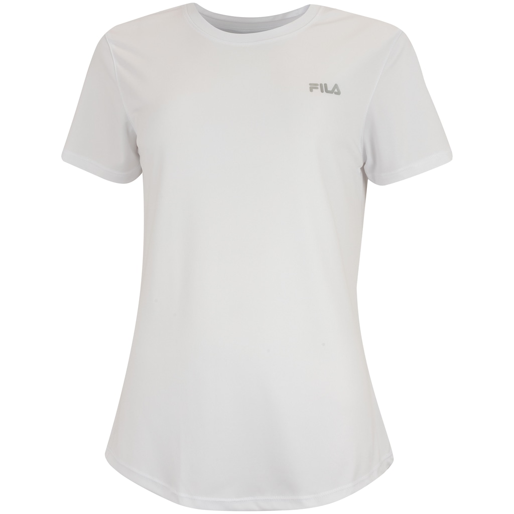 Camiseta Feminina Fila Manga Curta Basic Sports Polygin