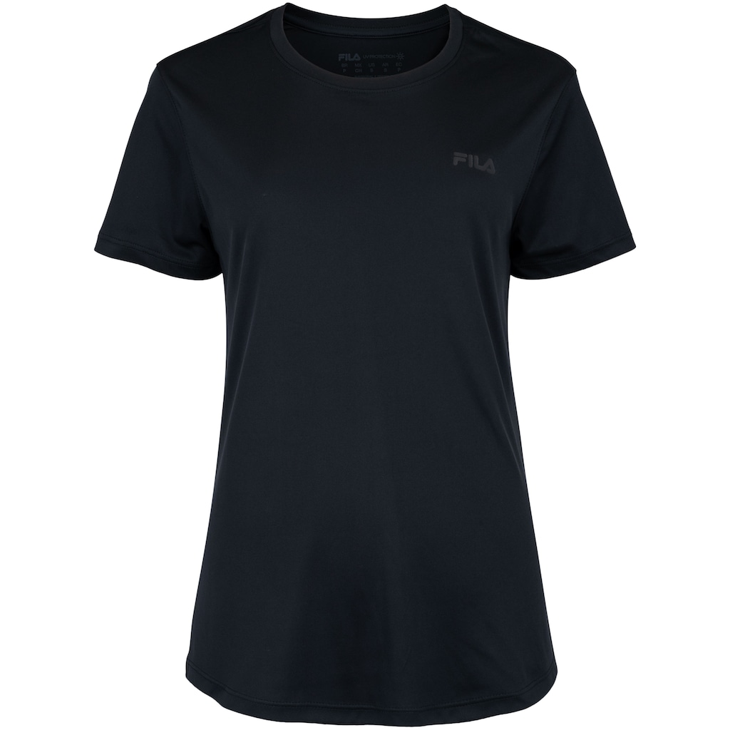 Camiseta Feminina Fila Manga Curta Basic Sports Polygin