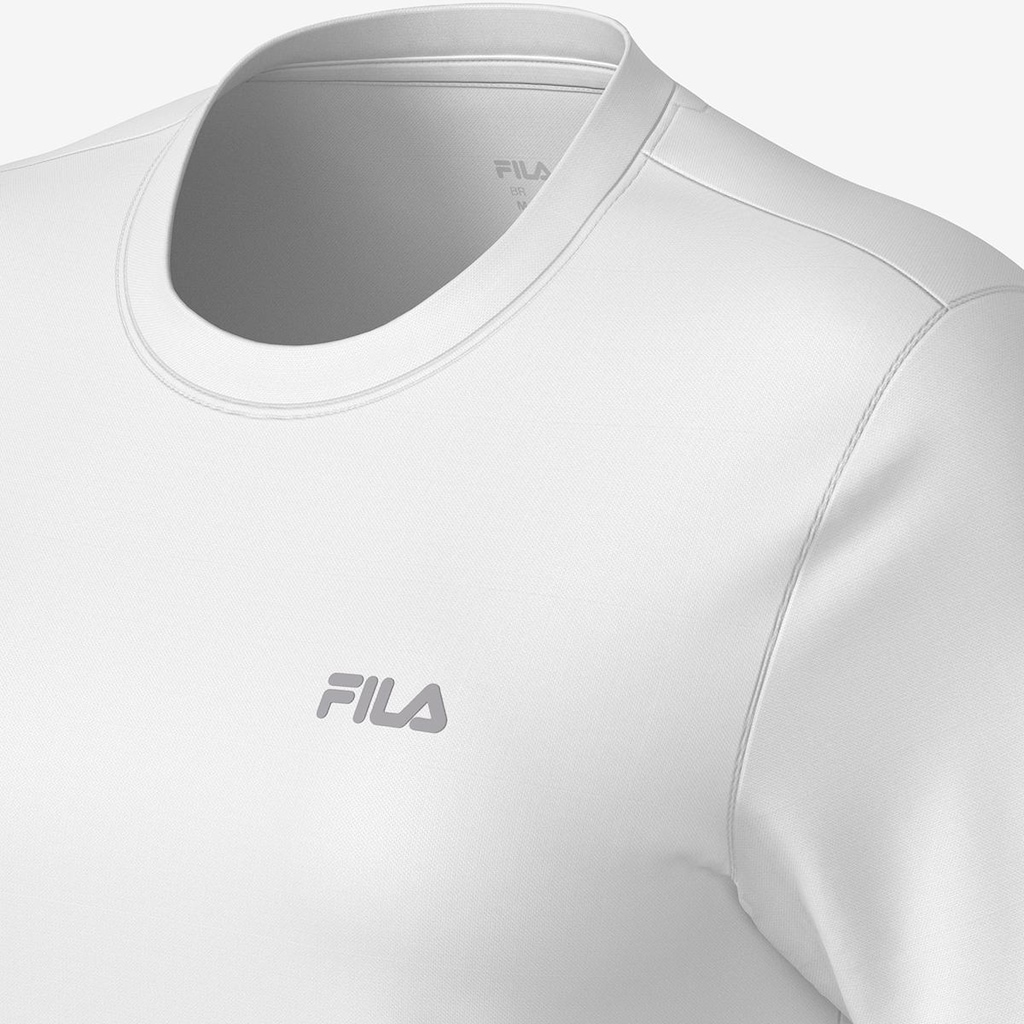 Imagem 4 do produto Camiseta Feminina Fila Manga Curta Basic Sports Polygin