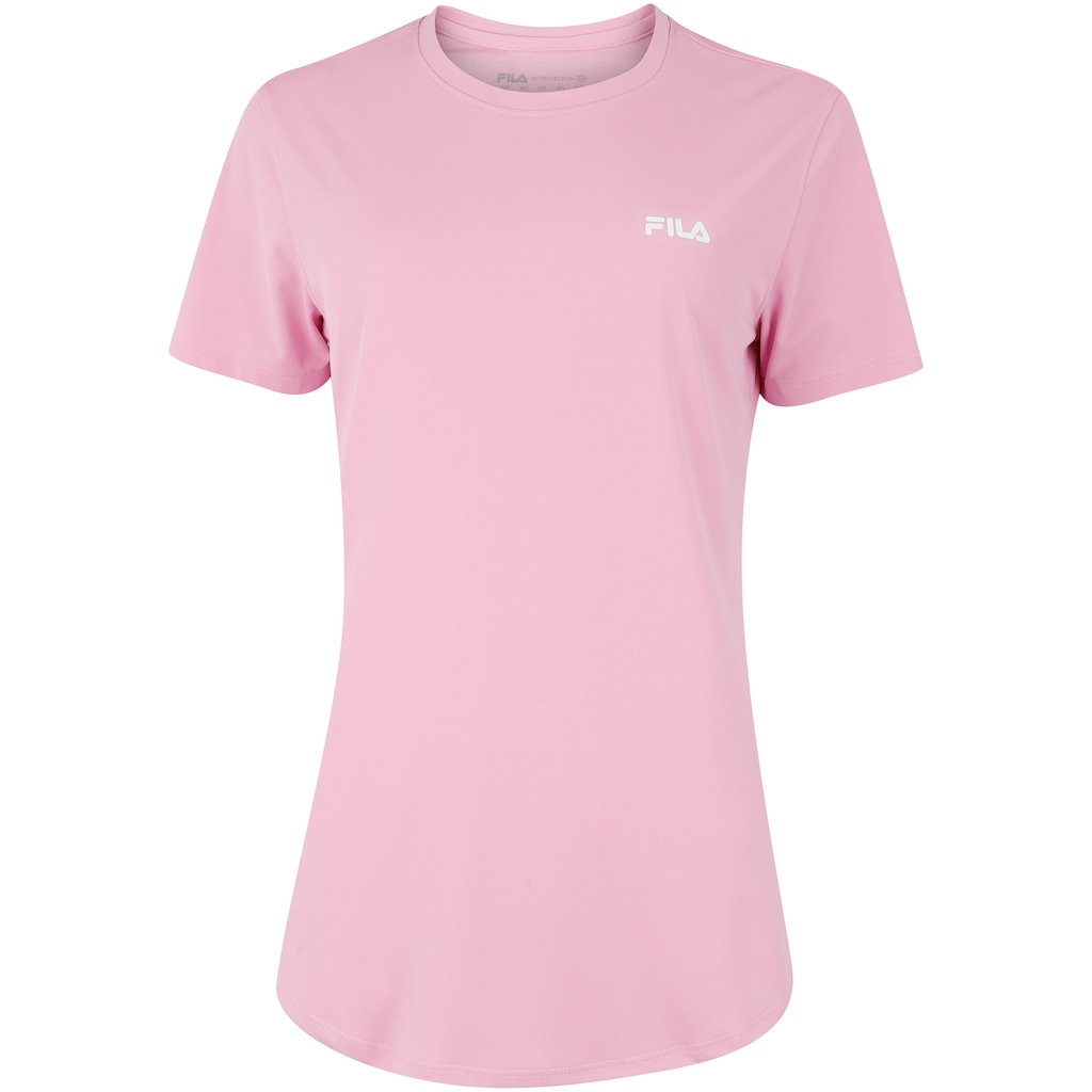 Camiseta Feminina Fila Manga Curta Basic Sports Polygin