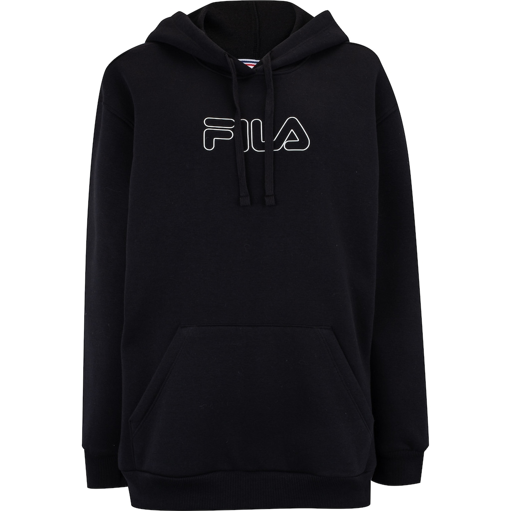 Blusão Feminino Fila com Capuz Letter Winter Outline