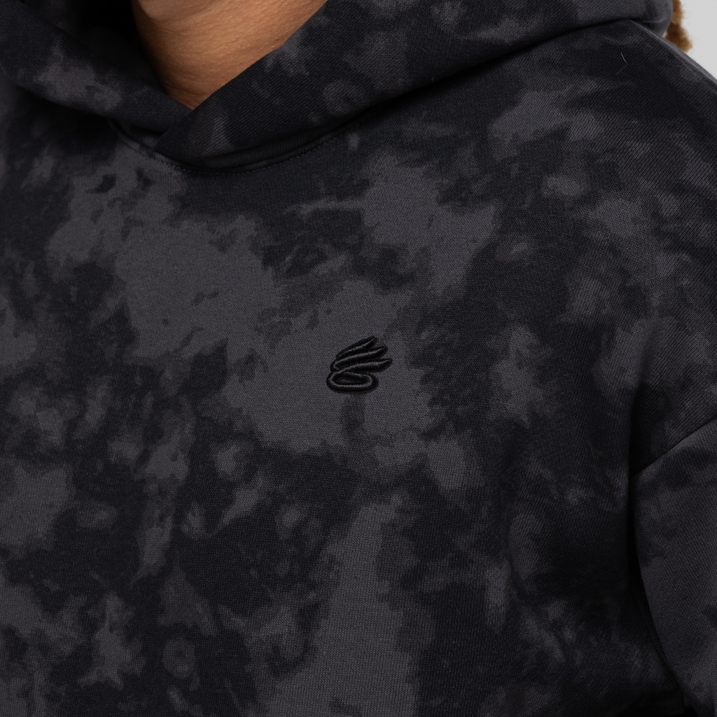 Imagem 3 do produto Blusa de Moletom Stephen Curry Under Armour Masculino com Capuz Acid Wash