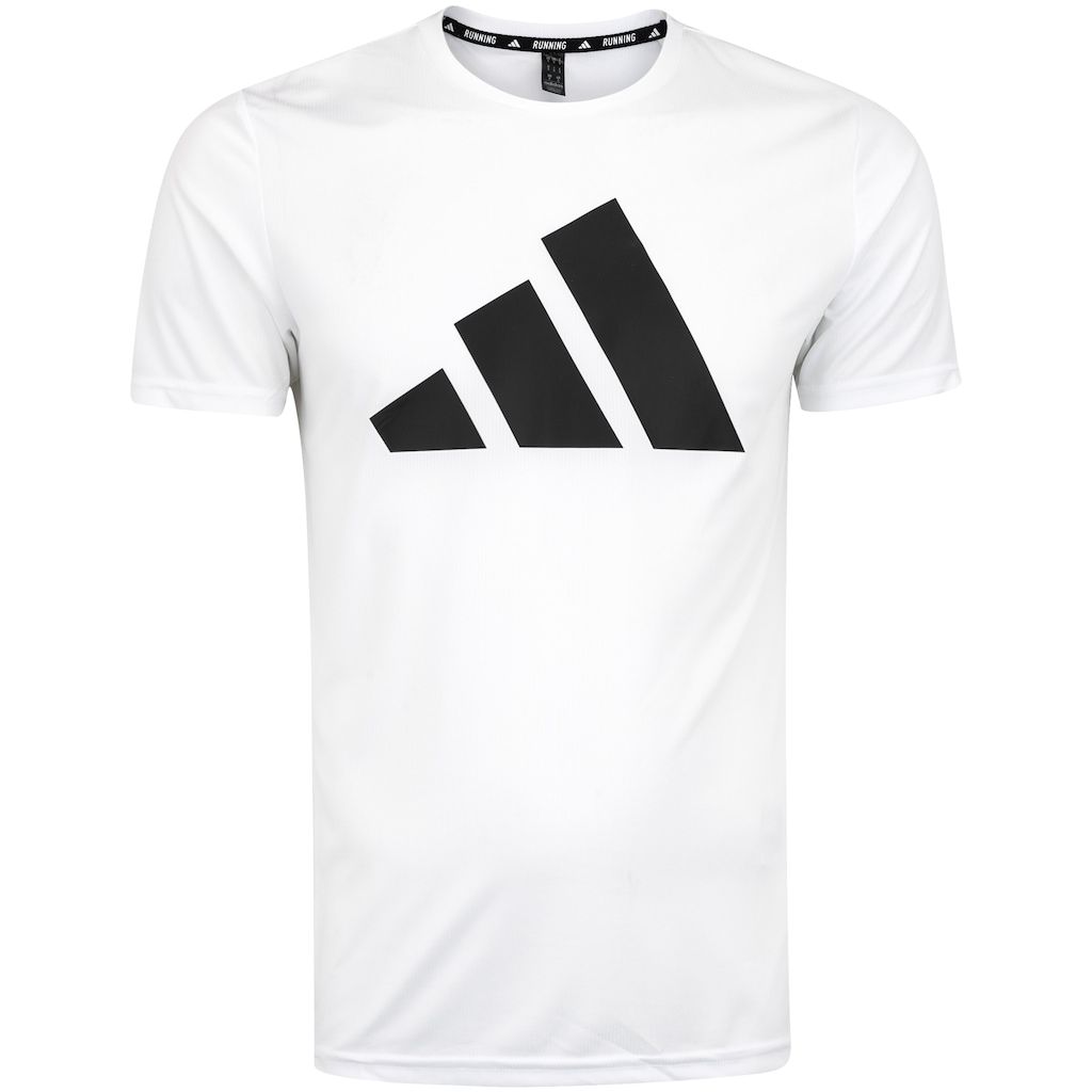 Camiseta Masculina adidas Manga Curta Run It