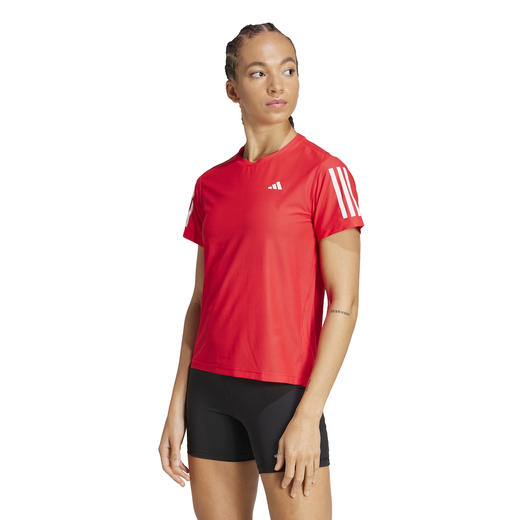 Camiseta Feminina adidas Manga Curta Own The Run Base