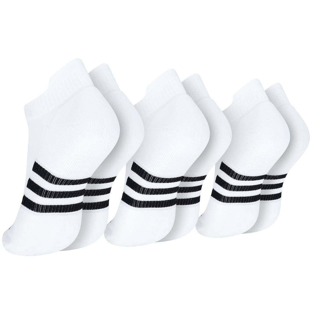 Imagem 2 do produto Kit de Meia adidas Cano Baixo 3 Pares Adulto