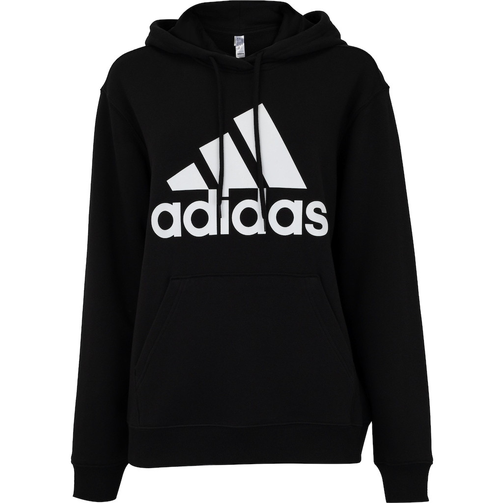 Blusa de Moletom Feminina adidas com Capuz Big Logo
