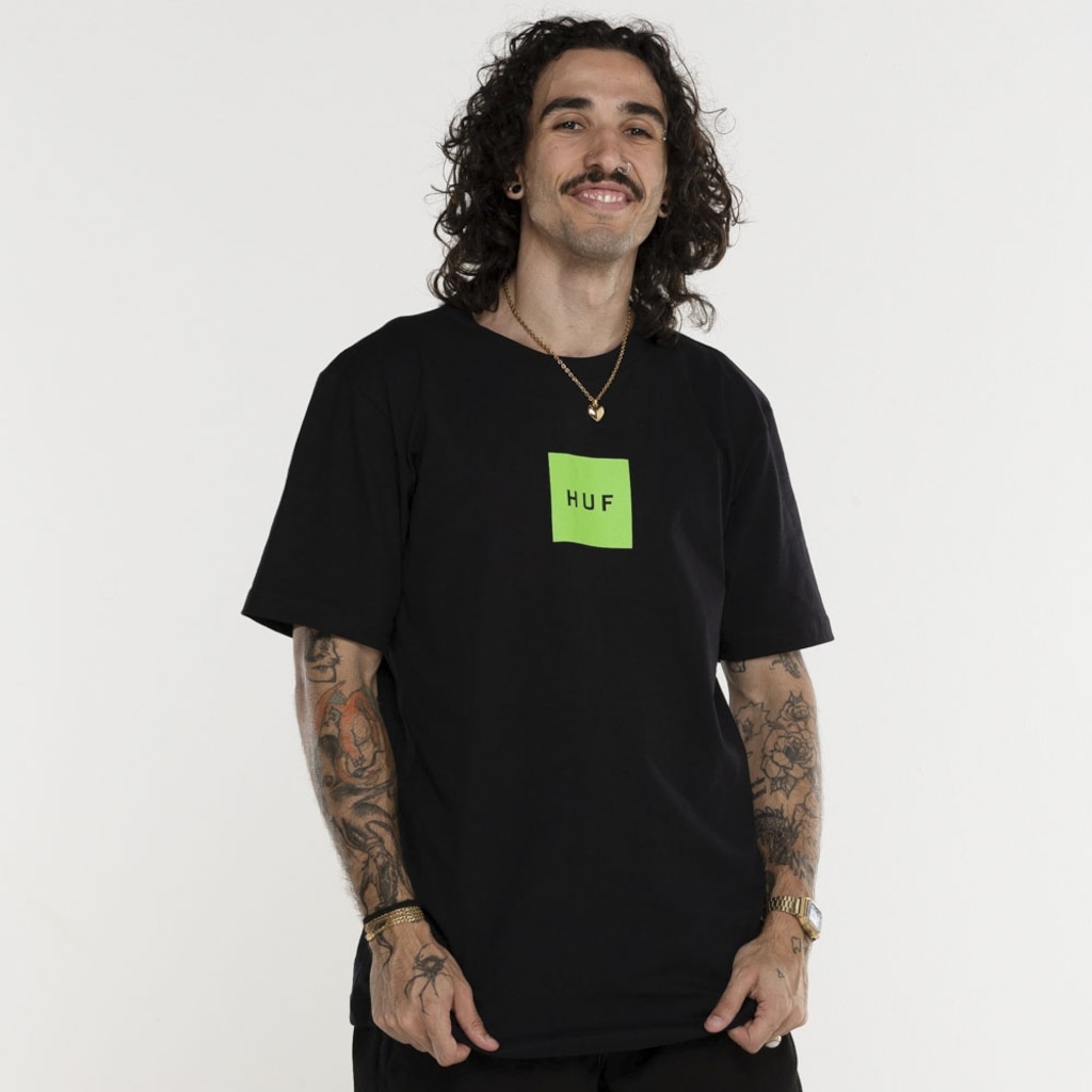 Imagem 2 do produto Camiseta HUF Manga Curta Set Box SS