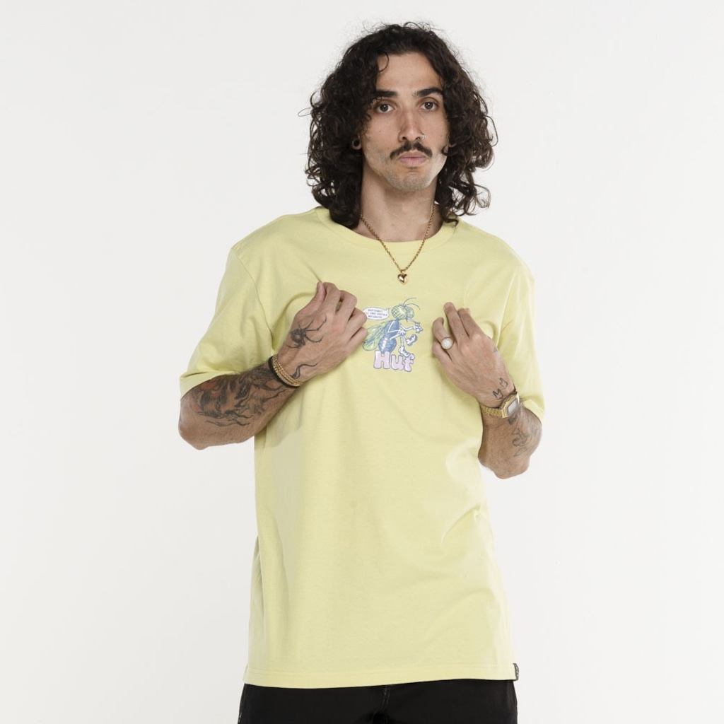 Imagem 2 do produto Camiseta HUF Manga Curta Mo SS