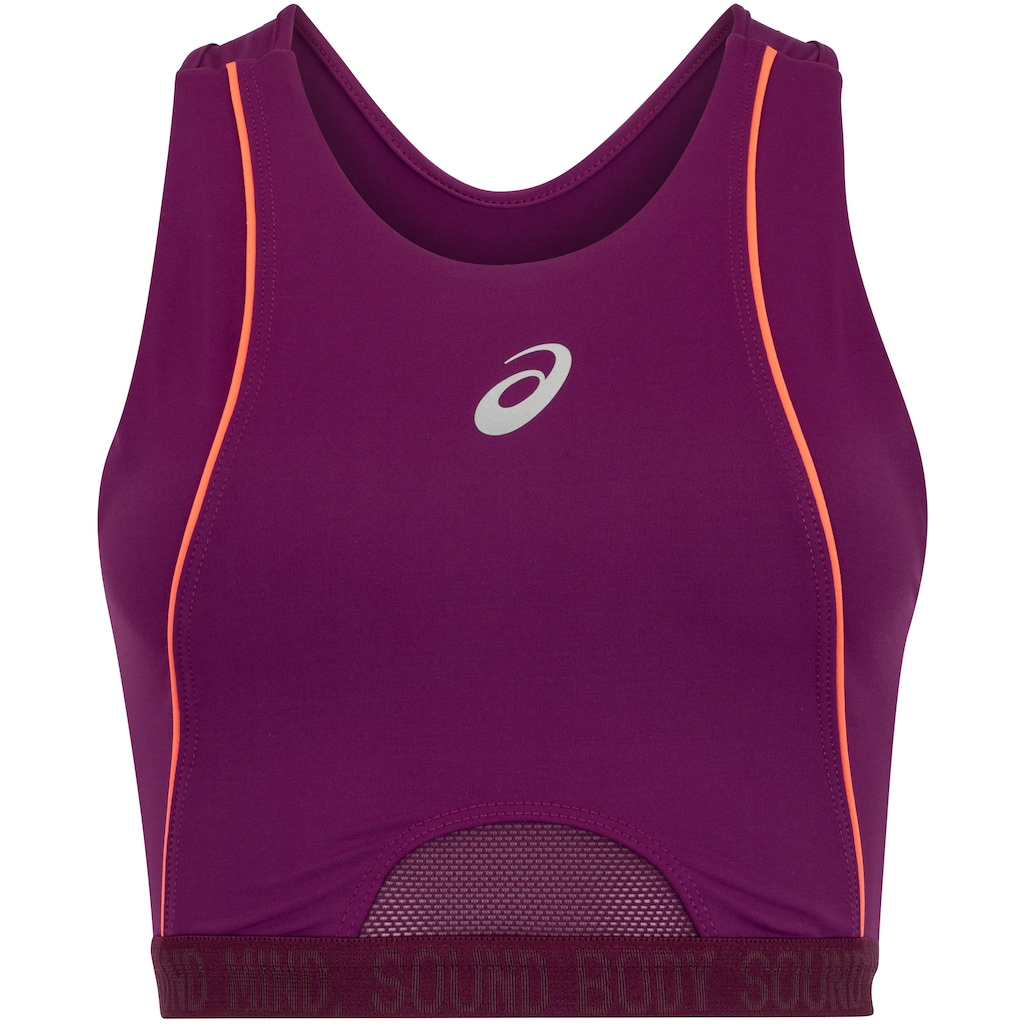 Top Fitness sem Bojo ASICS Alta Sustentação Sound Mind - Foto 1