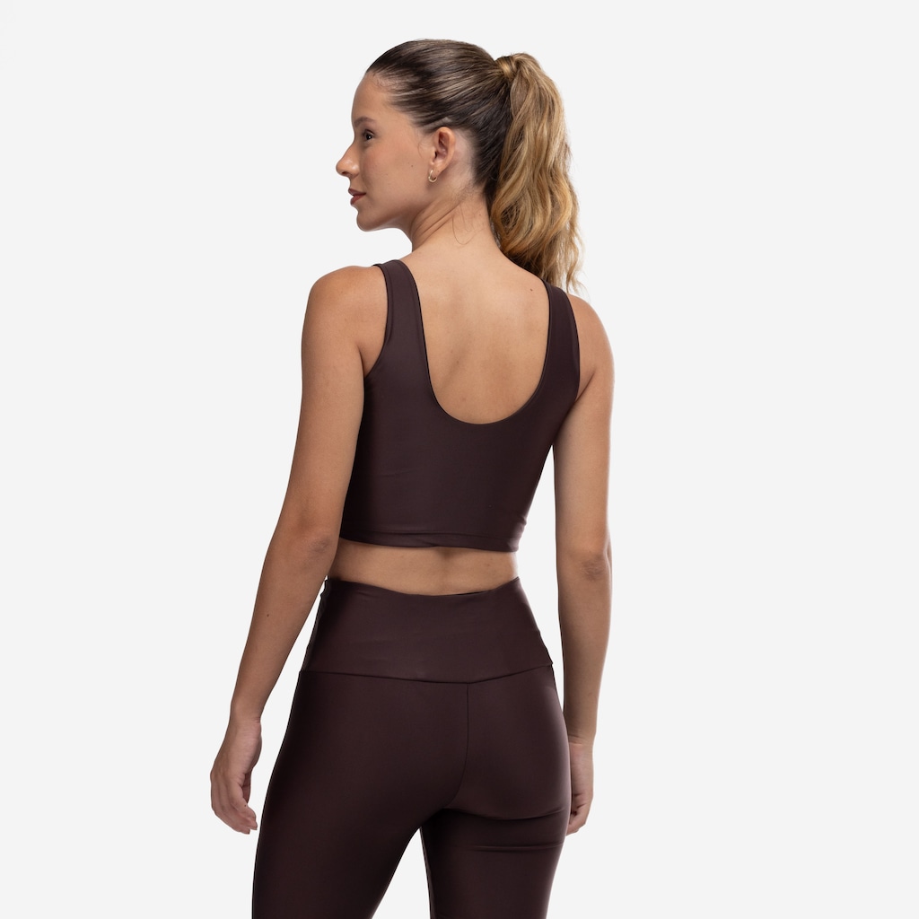 Imagem 2 do produto Top Fitness sem Bojo ASICS Alongado Média Sustentação Adulto