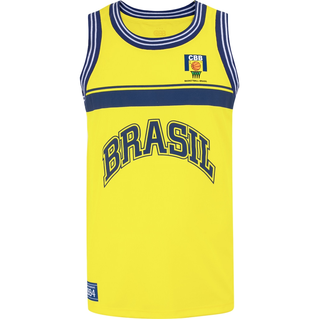 Camiseta Regata Unissex CBB Retrô 1994 Basquete Brasil
