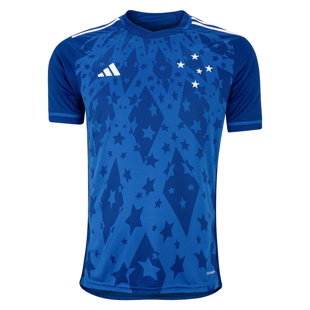 Camisa do Cruzeiro I 24 adidas Masculina Torcedor - Foto 1