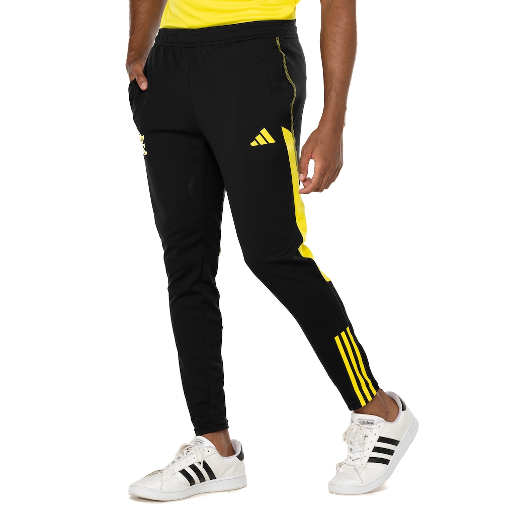 Calça de Treino e Viagem do Flamengo adidas Masculina - Foto 1