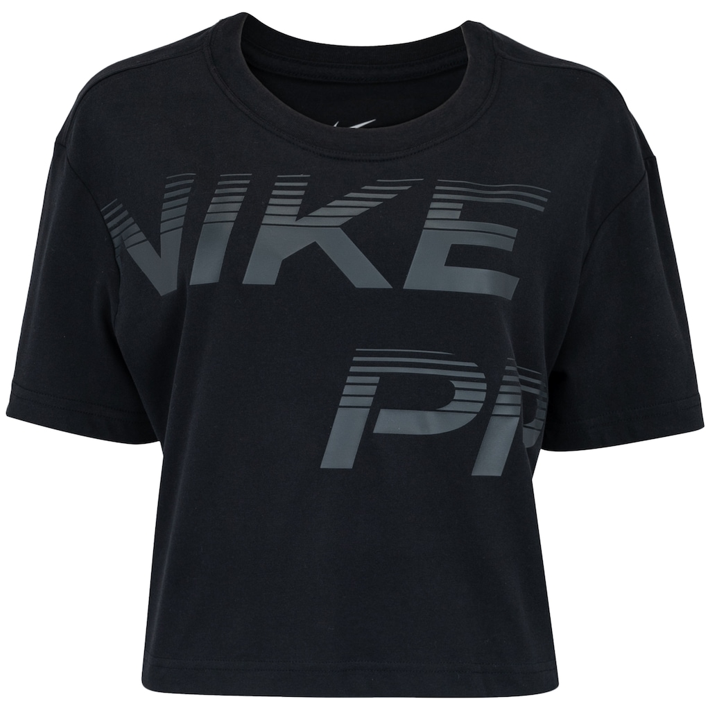 Blusa Cropped Nike Pro GRX SS - Feminina