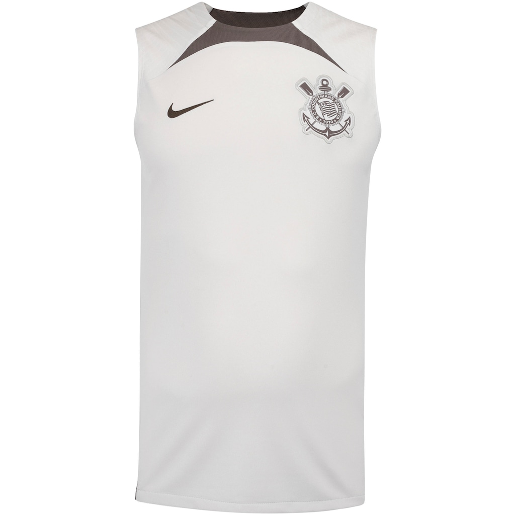 Camiseta Regata do Corinthians Nike Masculina Dri-Fit Strike - Foto 1
