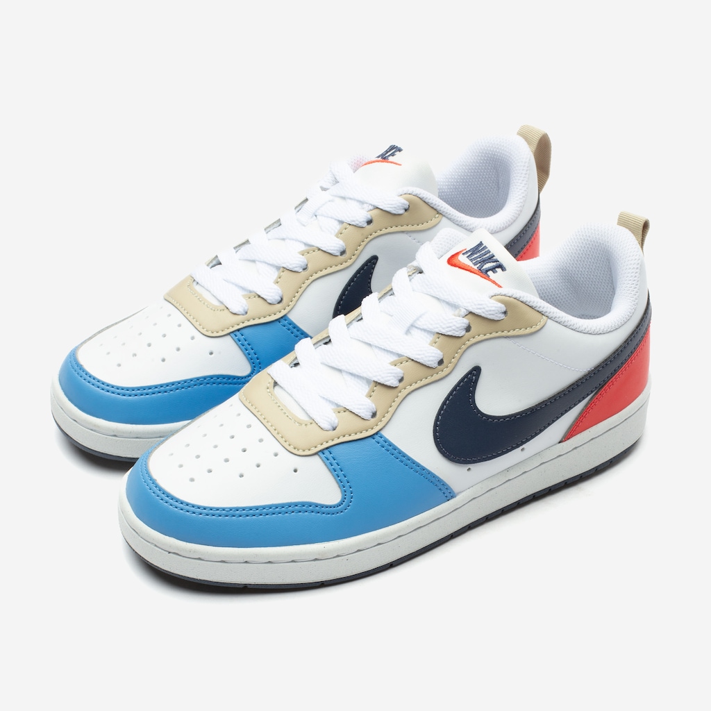 Imagem 4 do produto Tênis Infantil Nike Court Borough Low Recraft