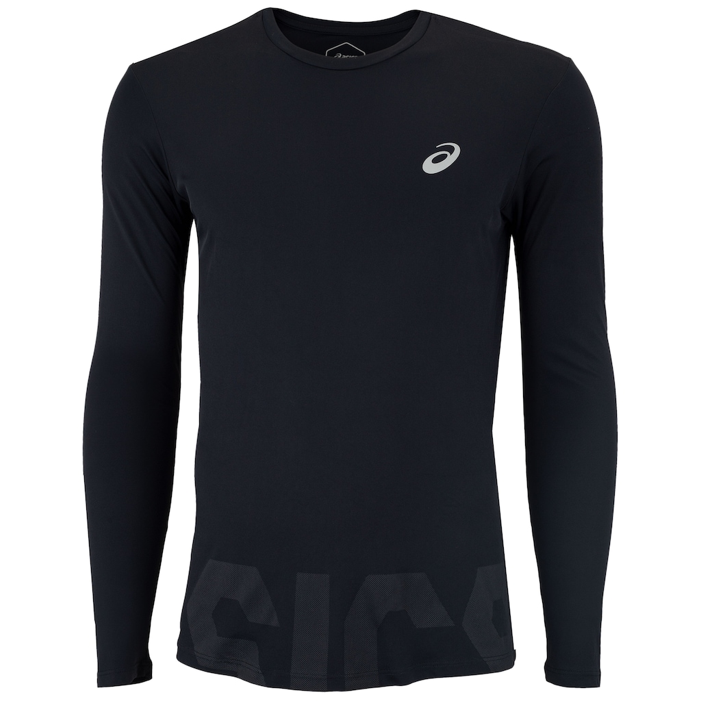 Camiseta Masculina ASICS Manga Longa Leve com Proteção UV