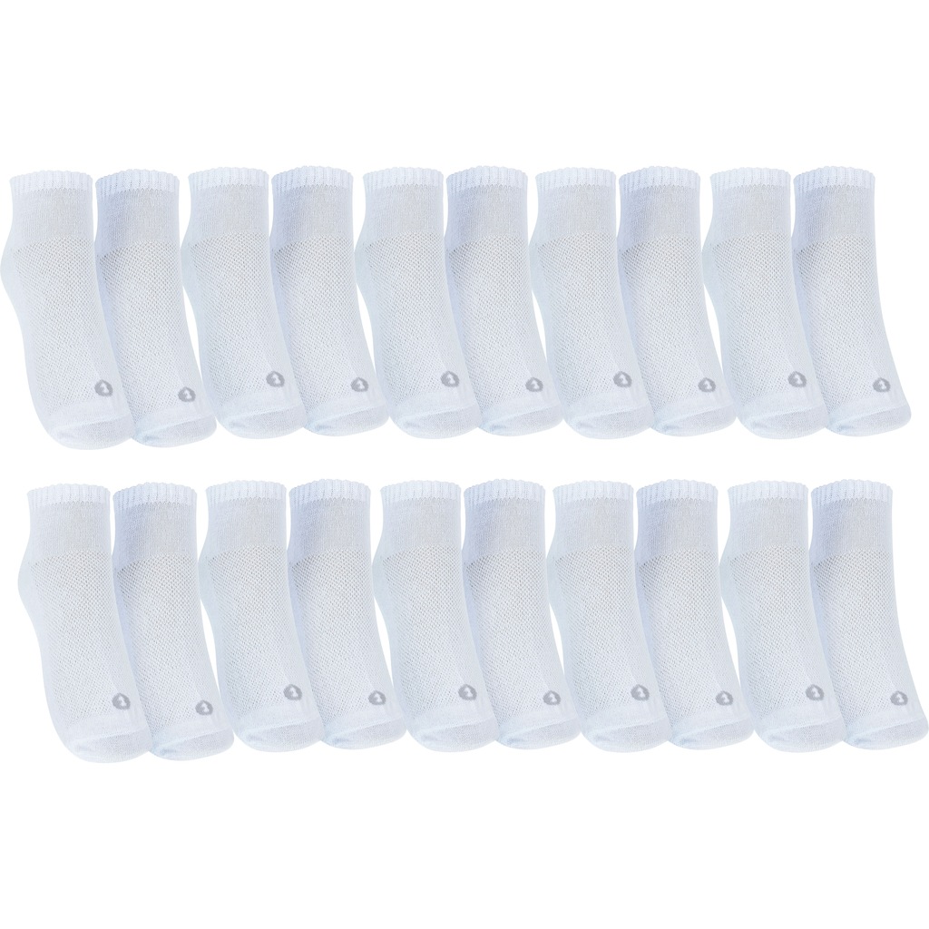 Kit 10 Pares de Meias Respirável Invisível Tamanho 34-38 Casual Oxer Adulto
