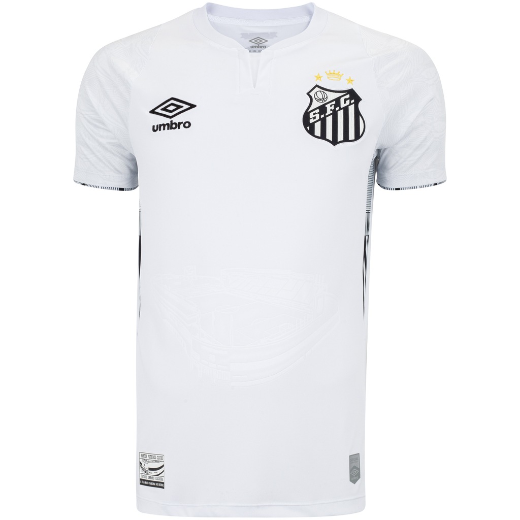 Camisa do Santos I 24 Umbro Masculina Torcedor - Foto 1