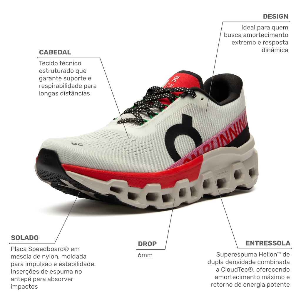 Imagem 2 do produto Tênis On Running Cloudmonster 2 - Masculino