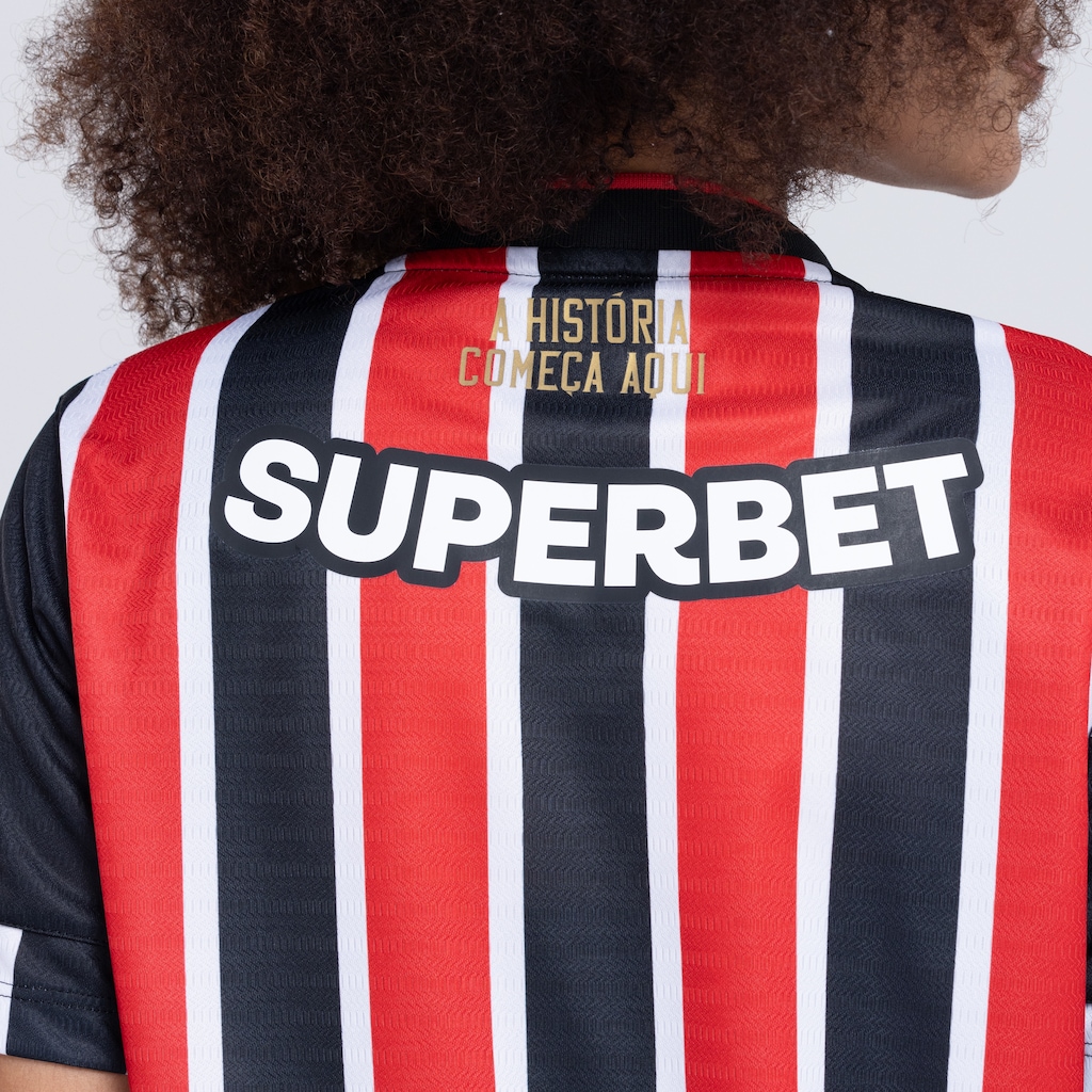Imagem 3 do produto Camisa do São Paulo II 24 New Balance Feminina Torcedora