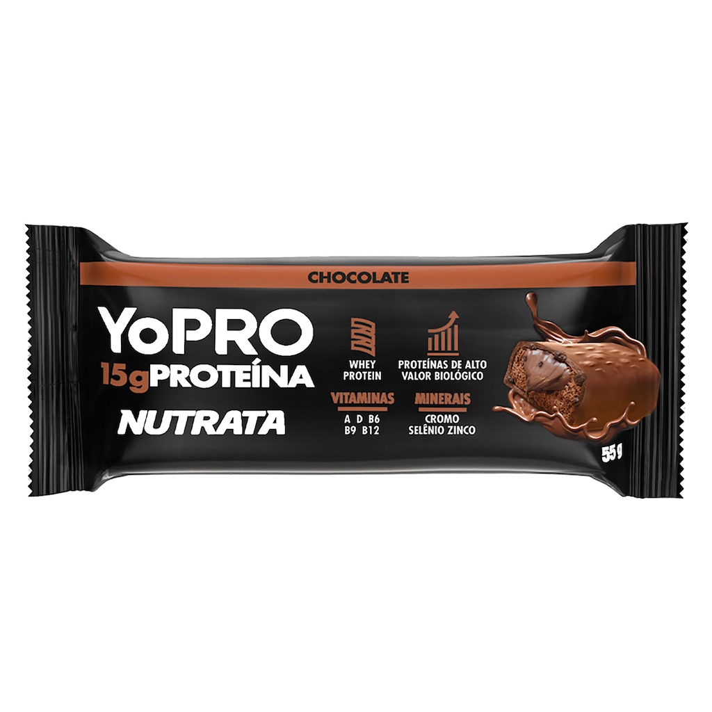 BARRINHA YOPRO CHOCOLATE